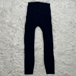 Lululemon Athletica Deep Blue Leggings size 2 crop